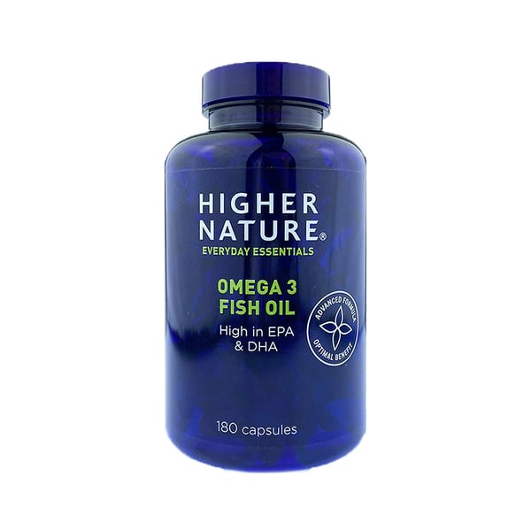 Helios Homeopathy Shop Higher Nature Omega 3 Fish Oil 180 capsules