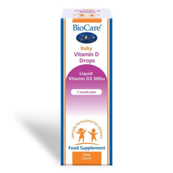 Helios Homeopathy Shop Biocare Baby Vitamin D drops 15ml